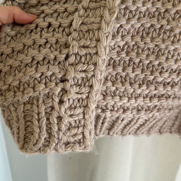 Oversized Chunk Knit Cardigan - Picture 3 of 5